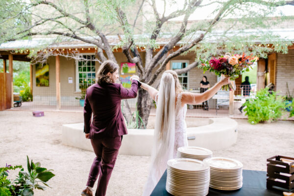 Photograph of a wedding ceremony